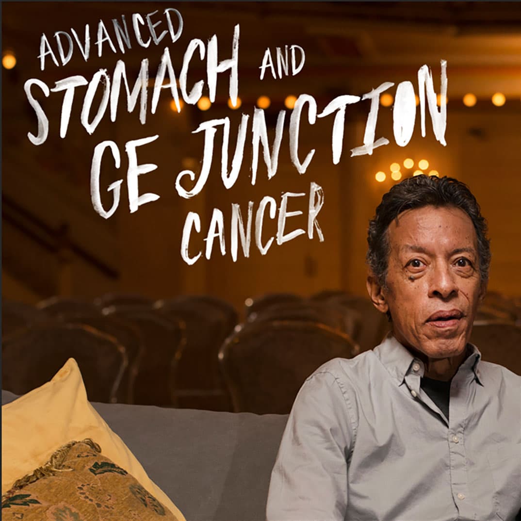 advanced stomach and GE junction cancer